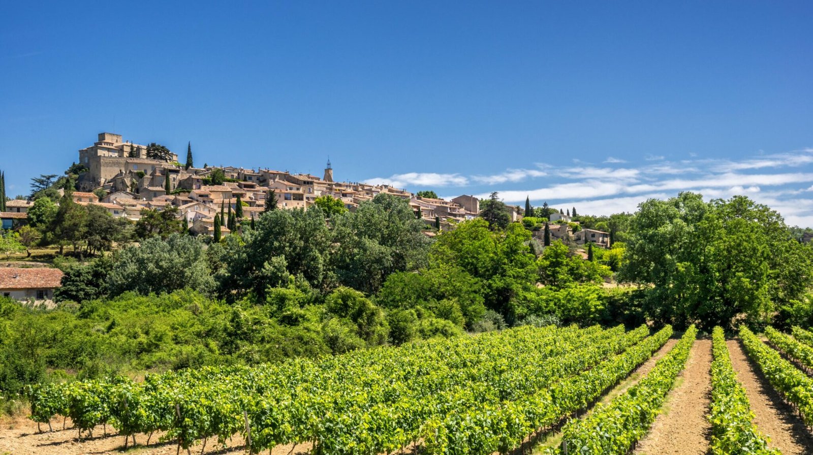 villages lubéron sud france
